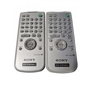 Sony RMT-D163A DVD Portable Remote Control - Set of 2 Genuine Tested
